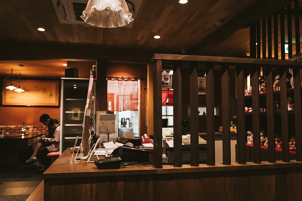 わんこそば 東屋本店の店内