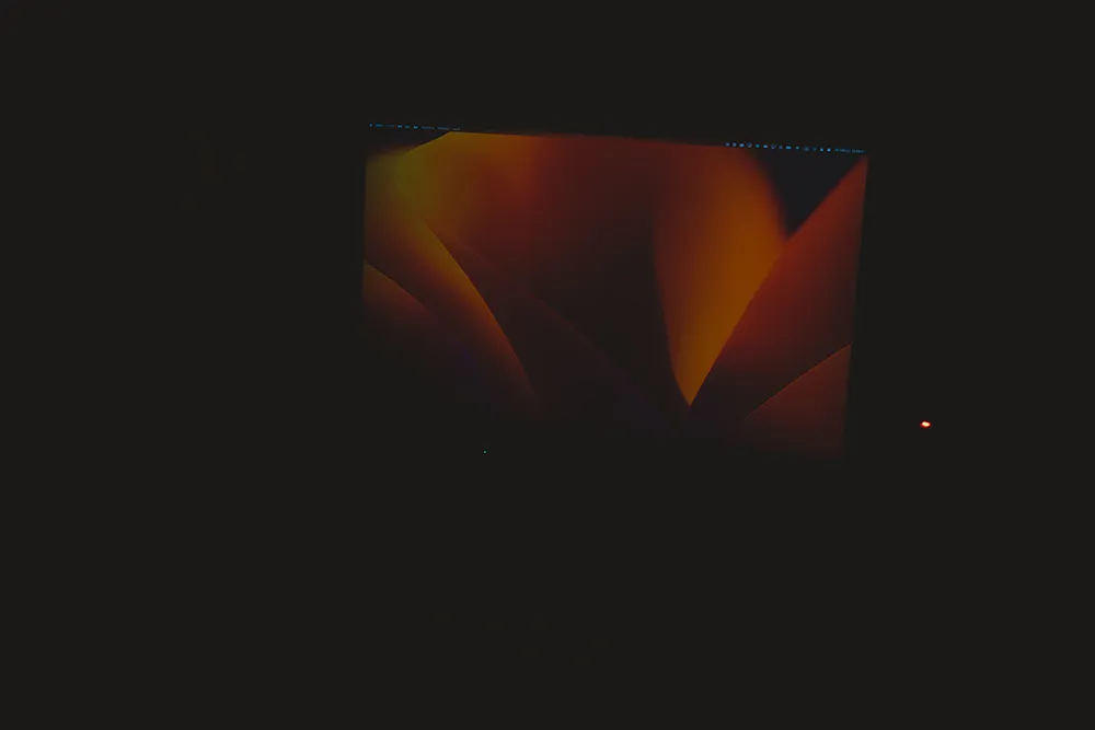 比較用のゼロ照明