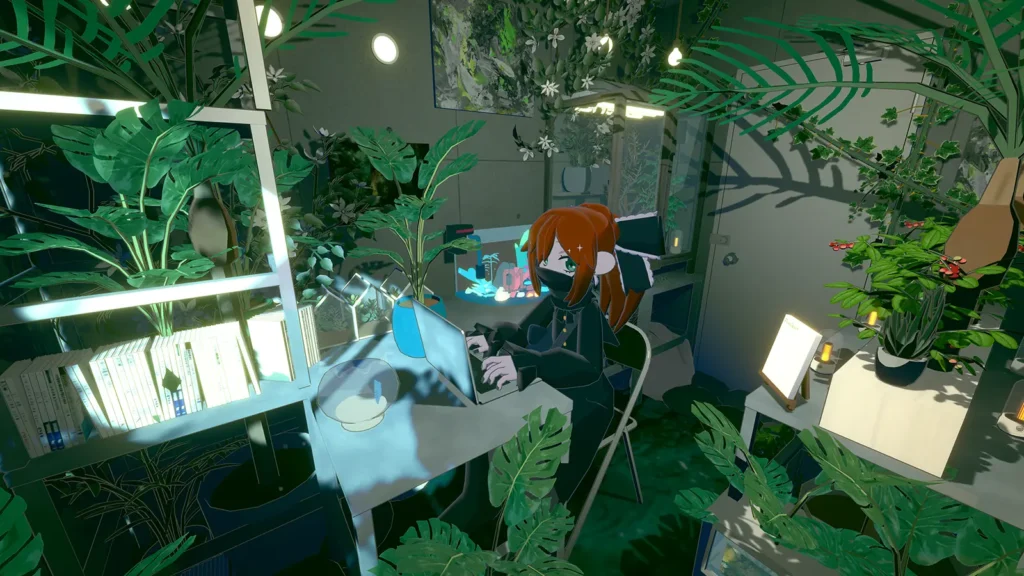 Steam 版 gogh プレイ画面