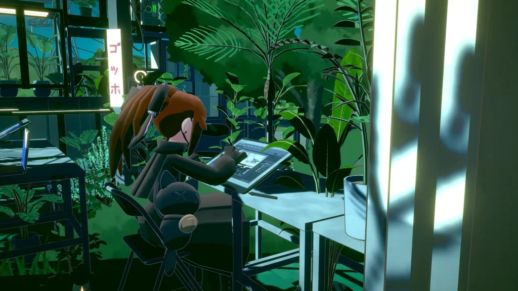 Steam 版 gogh プレイ画面